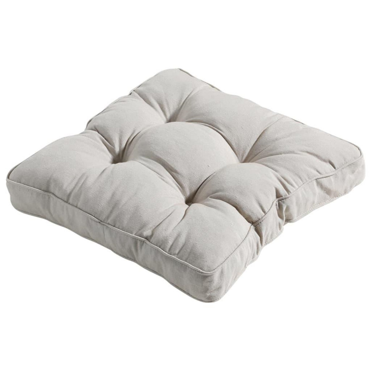 MADISON Madison Coussin de siege matelas Panama 47x47 cm Beige clair