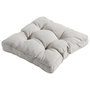 Voir la diapositive 4 : MADISON Madison Coussin de siege matelas Panama 47x47 cm Beige clair