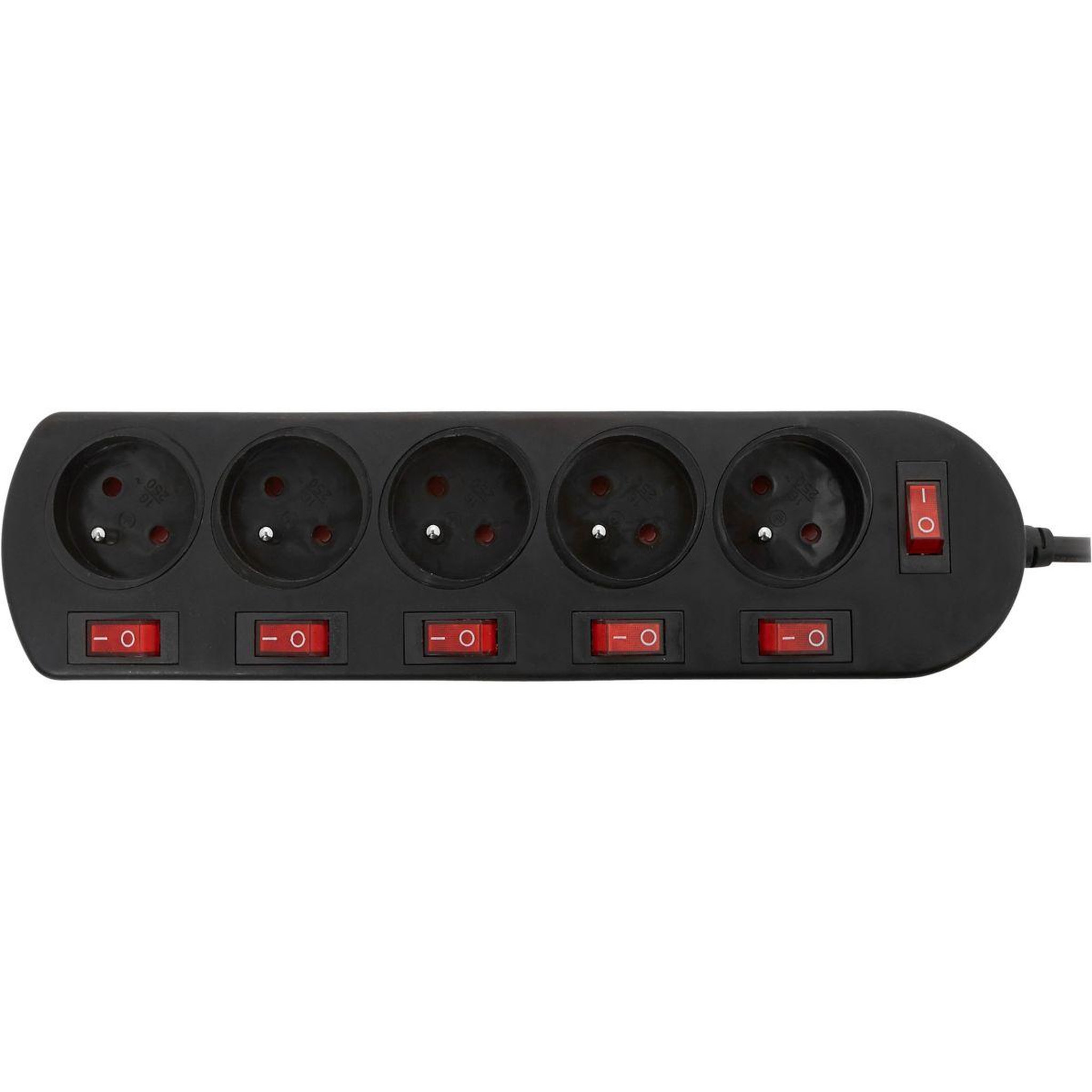 Voir la diapositive 1 : ESSENTIEL B Multiprise 5 prises multiswitch