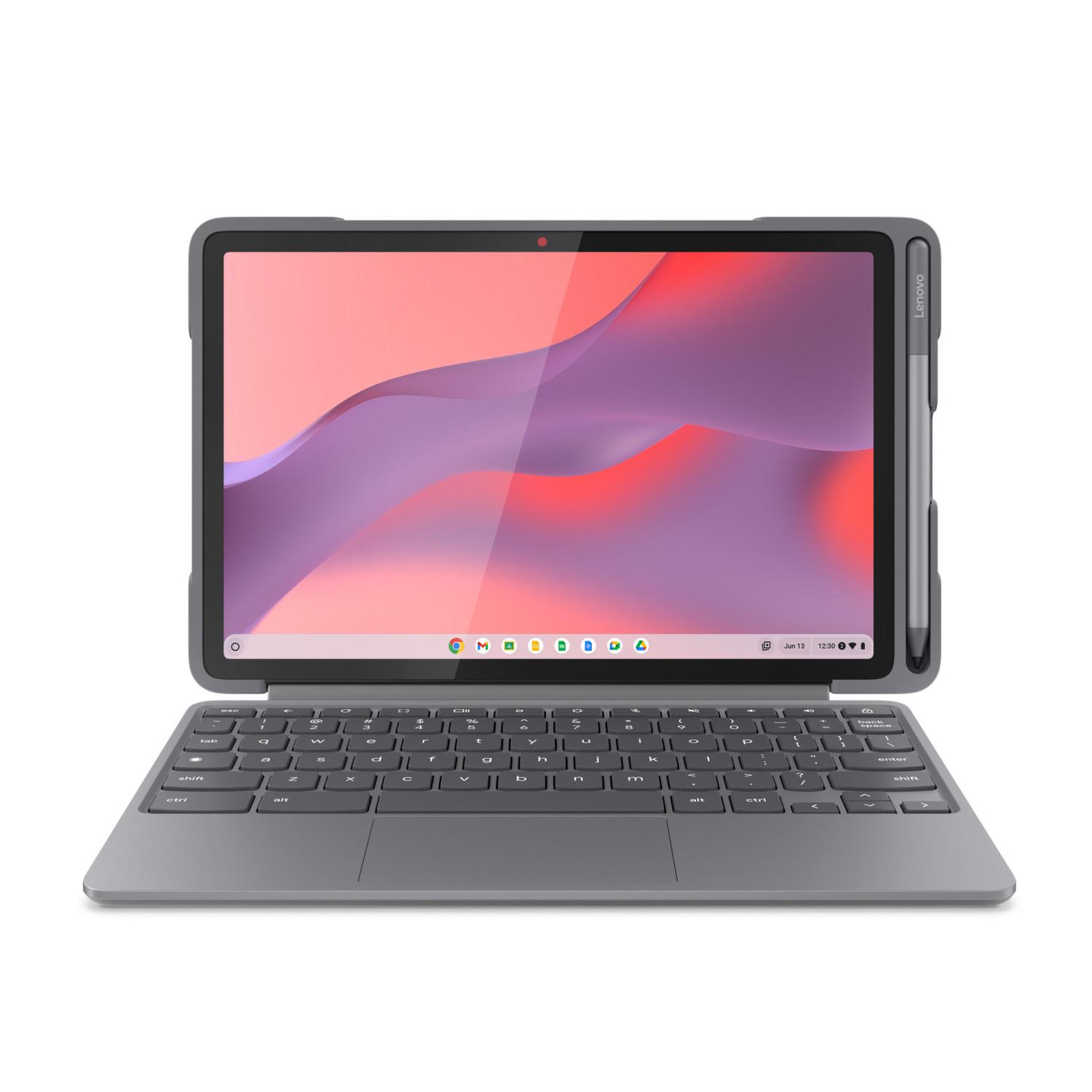 Voir la diapositive 3 : Lenovo Lenovo chromebook duet edu g2 mediatek kompanio 64 go 27,8 cm (10.9 ) 8 go wi-fi 6 (802.11ax) chromeos gris