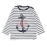 Little Marcel T shirt Manches Longues  Garçon Little Marcel LMEV0019. Coloris disponibles : Blanc