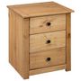 Voir la diapositive 4 : VIDAXL Table de chevet 46x40x57 cm Pin Gamme Panama