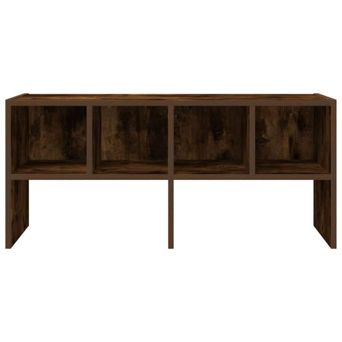 VIDAXL Étagère à chaussures empilable chêne fumé 89,5x30x40 cm