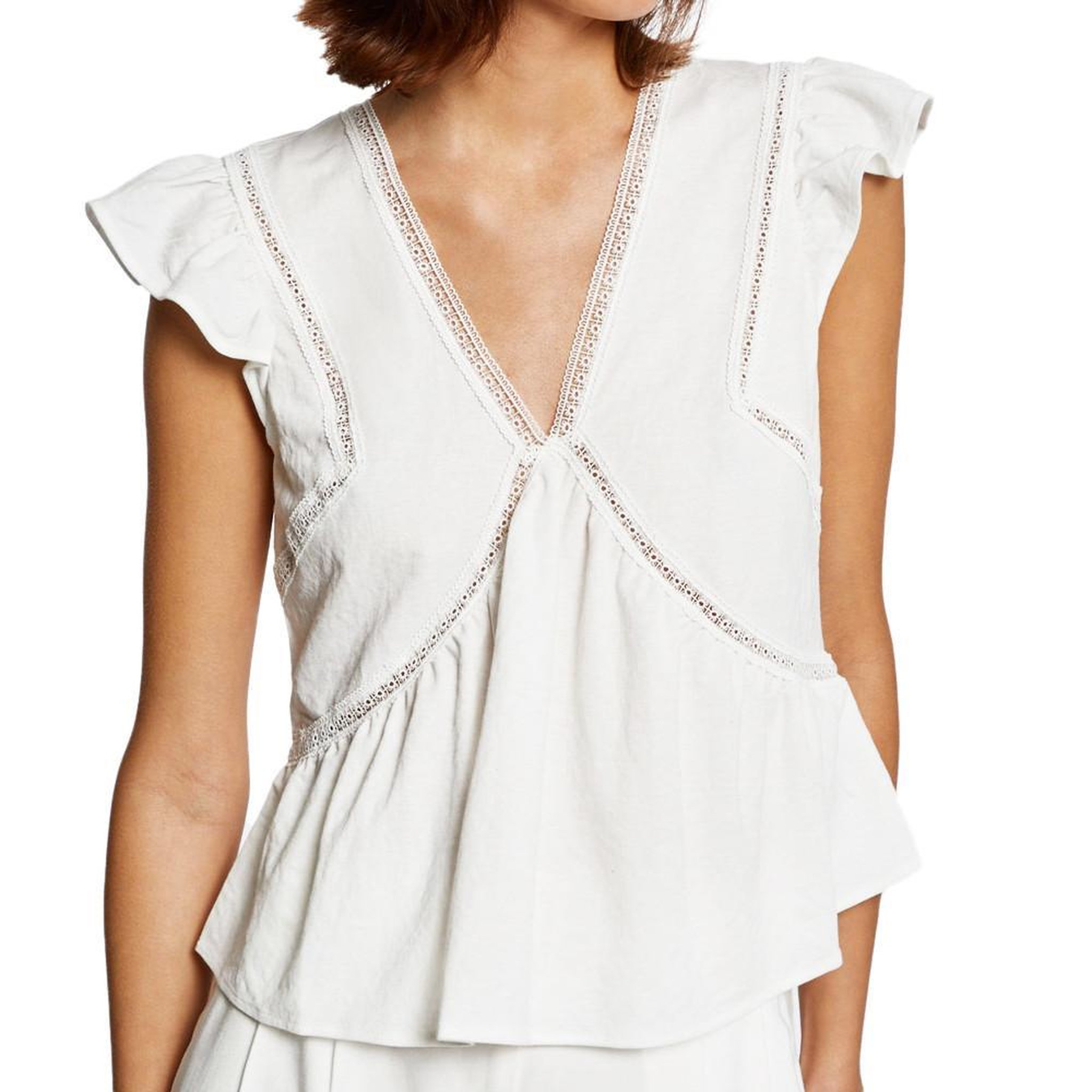MORGAN Top  Femme Morgan Dera. Coloris disponibles : Blanc