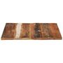 Voir la diapositive 3 : VIDAXL Dessus de table carre 70x70 cm 25-27 mm Bois de recuperation