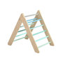 Voir la diapositive 1 : ELIS DESIGN Triangle Pikler Montessori bleu