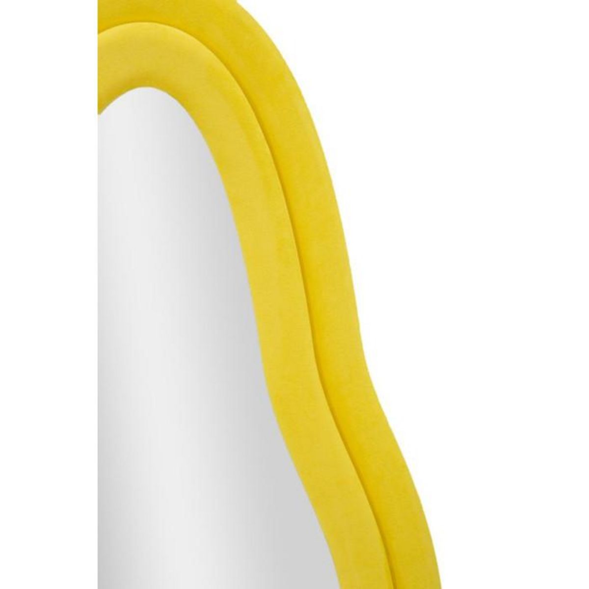 Paris Prix Miroir Mural en Velours  Chanel  160cm Jaune