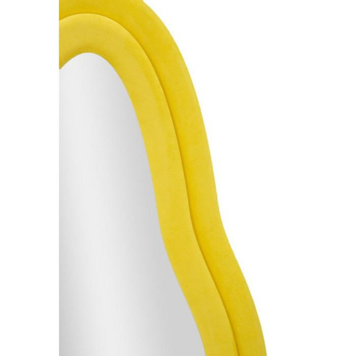 Paris Prix Miroir Mural en Velours  Chanel  160cm Jaune