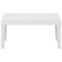 Voir la diapositive 5 : VIDAXL Salon de jardin 4 pcs avec coussins Plastique Blanc