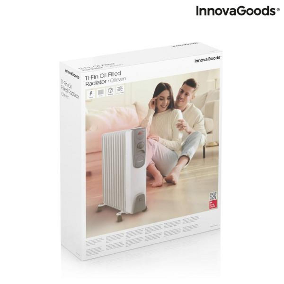 INNOVAGOODS Radiateur à Huile Oileven InnovaGoods 2500 W (11 modules)