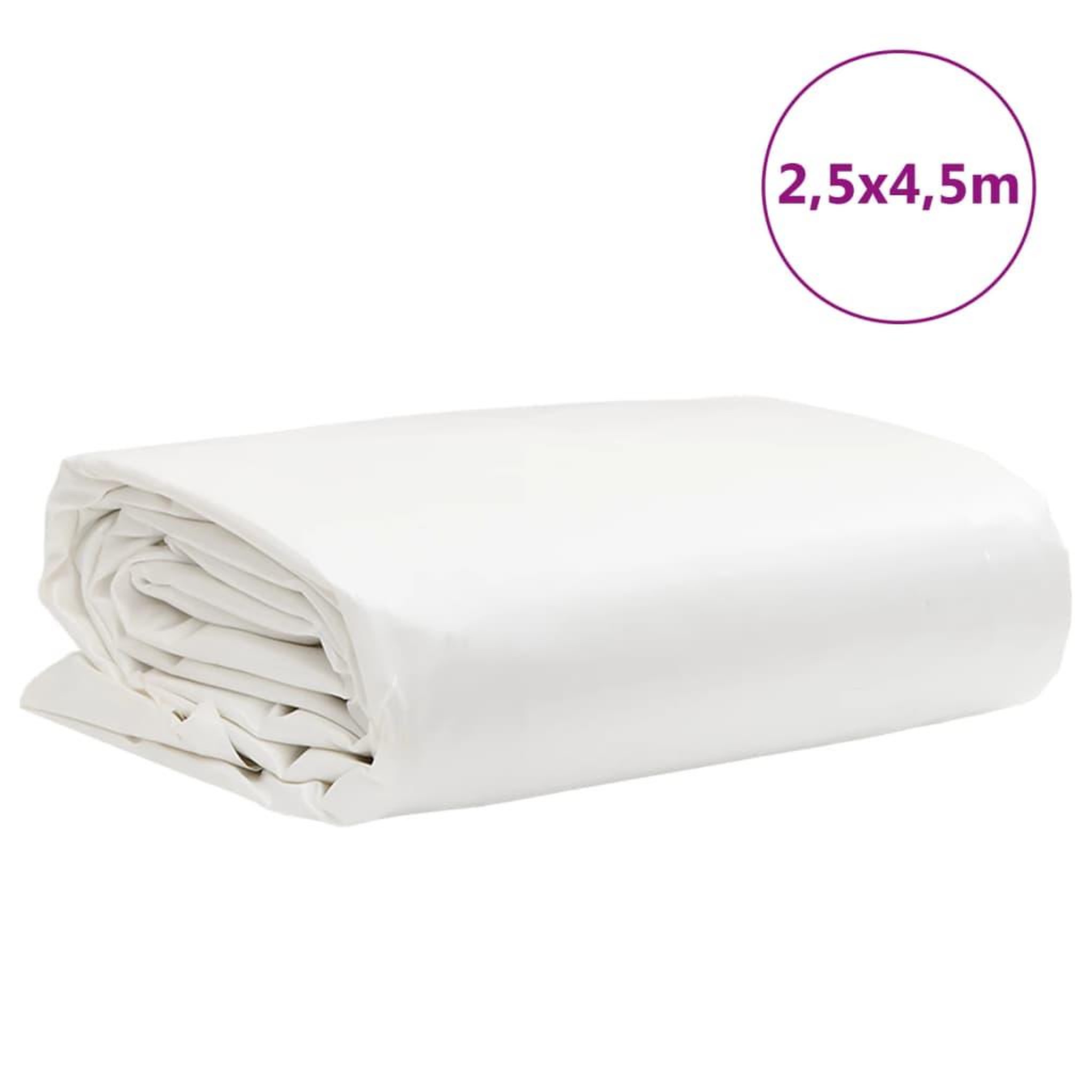 Voir la diapositive 6 : VIDAXL Bache bleu 2,5x4,5 m 600 g/m²
