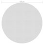 Voir la diapositive 4 : VIDAXL Film solaire de piscine flottant PE 549 cm Gris