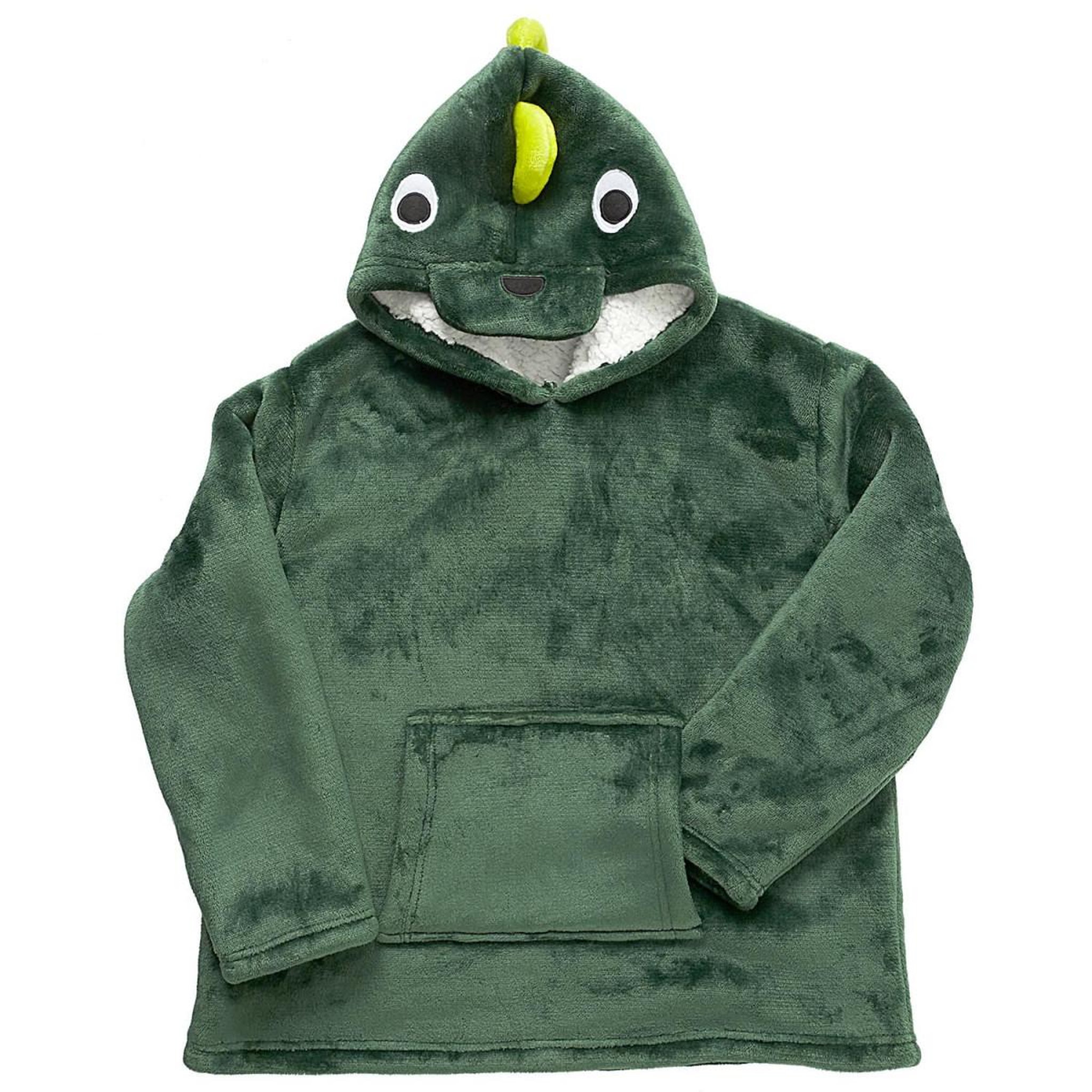 HOME DECO KIDS Plaid sweat enfant  dinosaure  6-9ans vert