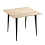 Voir la diapositive 1 : Paris Prix Table Basse en Bois  Ciotat  55cm Naturel & Noir