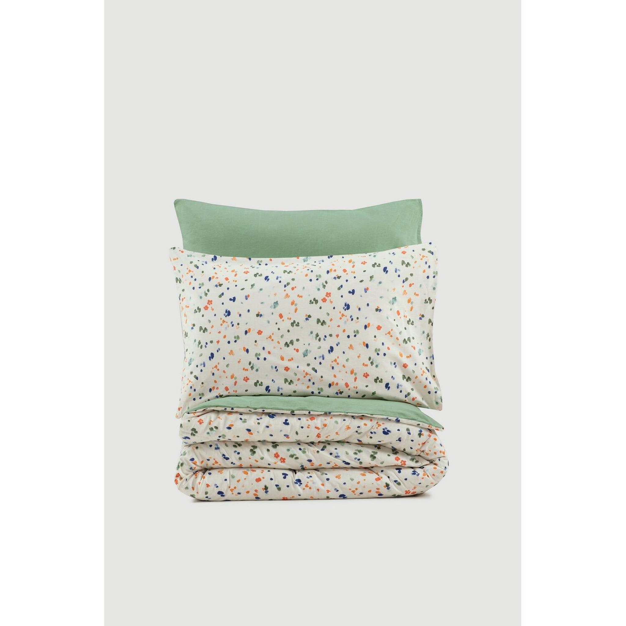 Voir la diapositive 3 : Home collection Parure de lit enfant avec taie(s) 100 % coton Lola