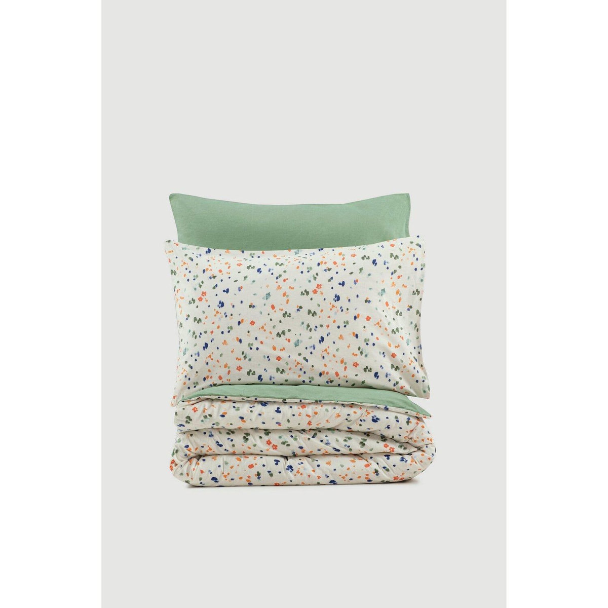 Home collection Parure de lit enfant avec taie(s) 100 % coton Lola