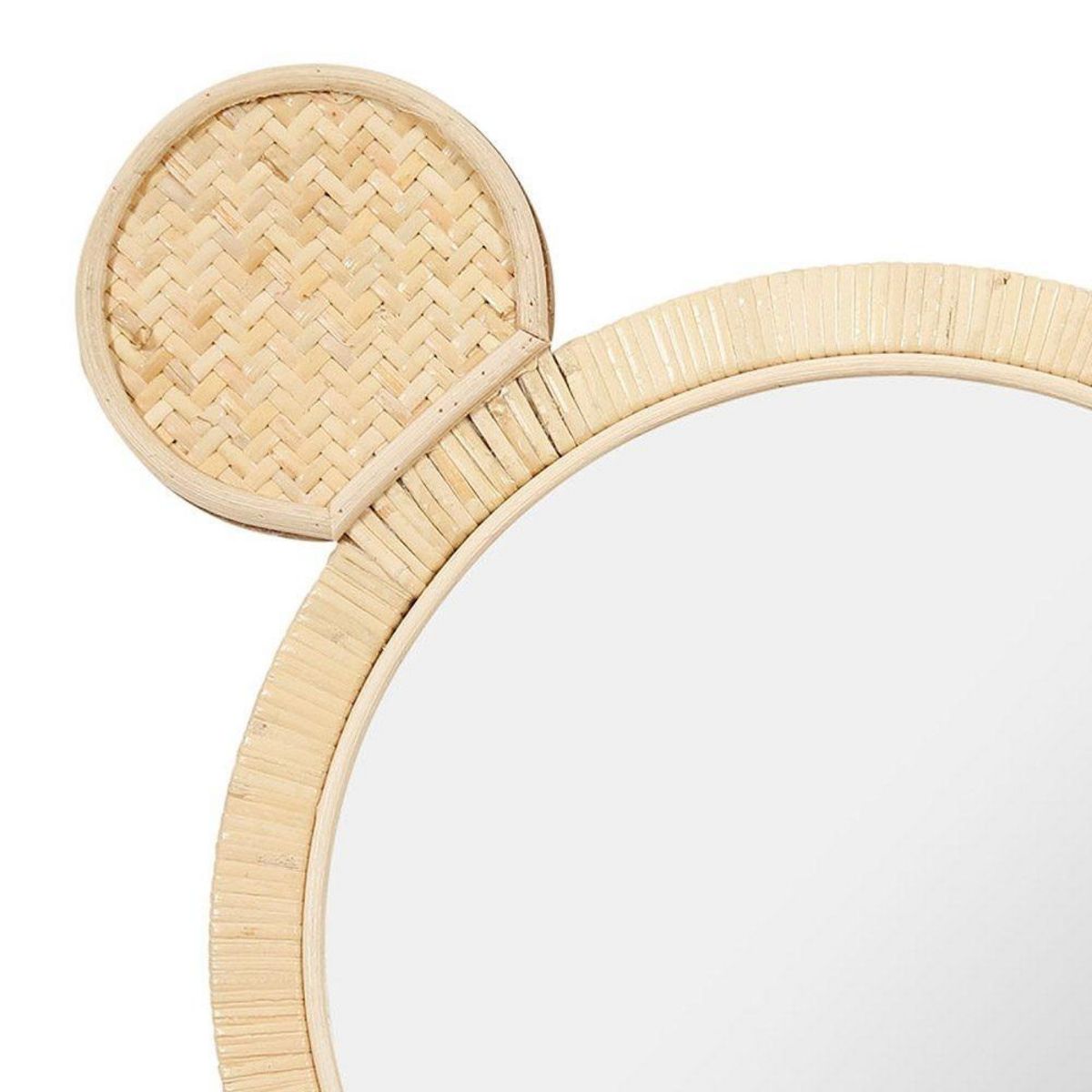 OSTARIA Miroir rotin souris