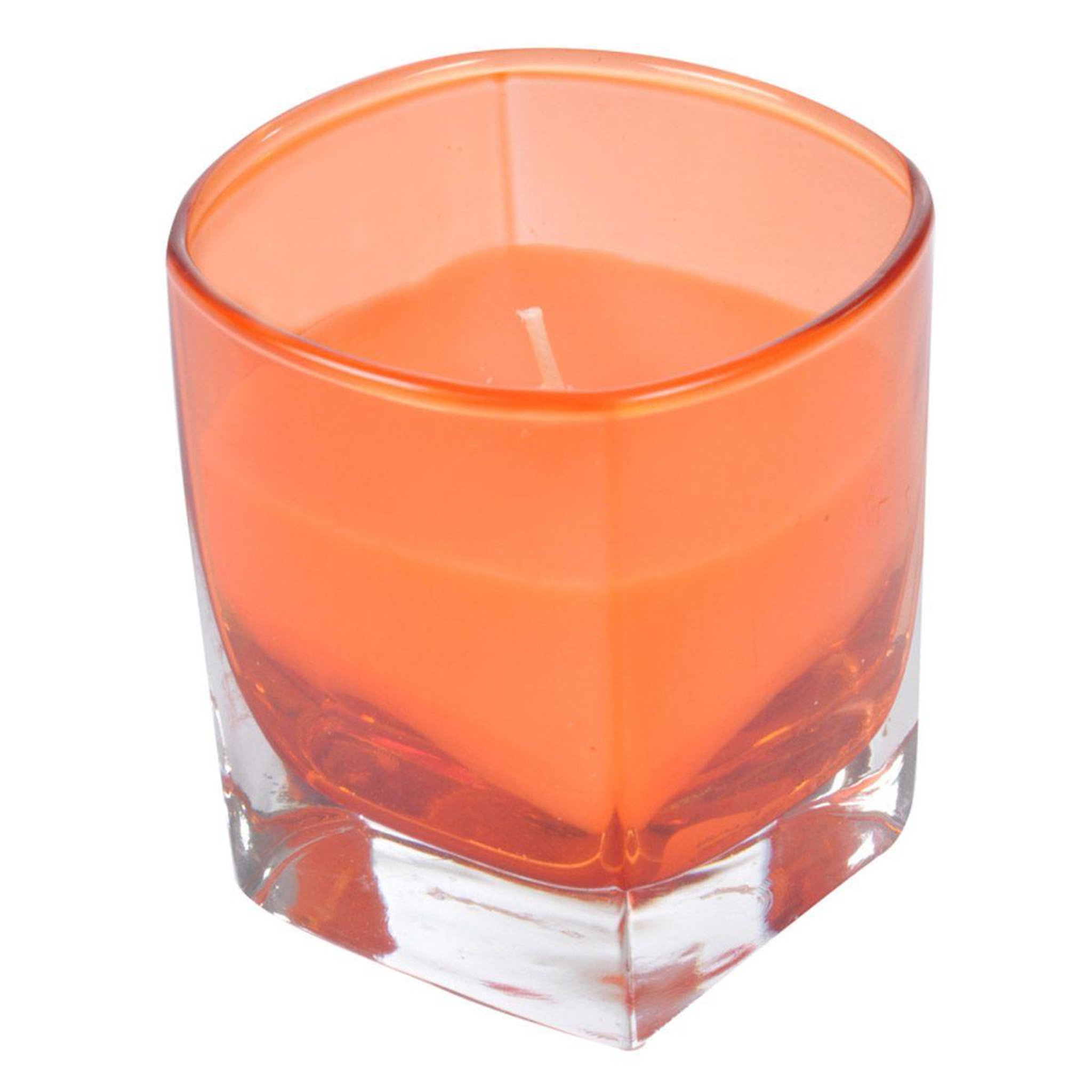 HOMEA Bougie parfumée en verre  essentiel  7cm mangue
