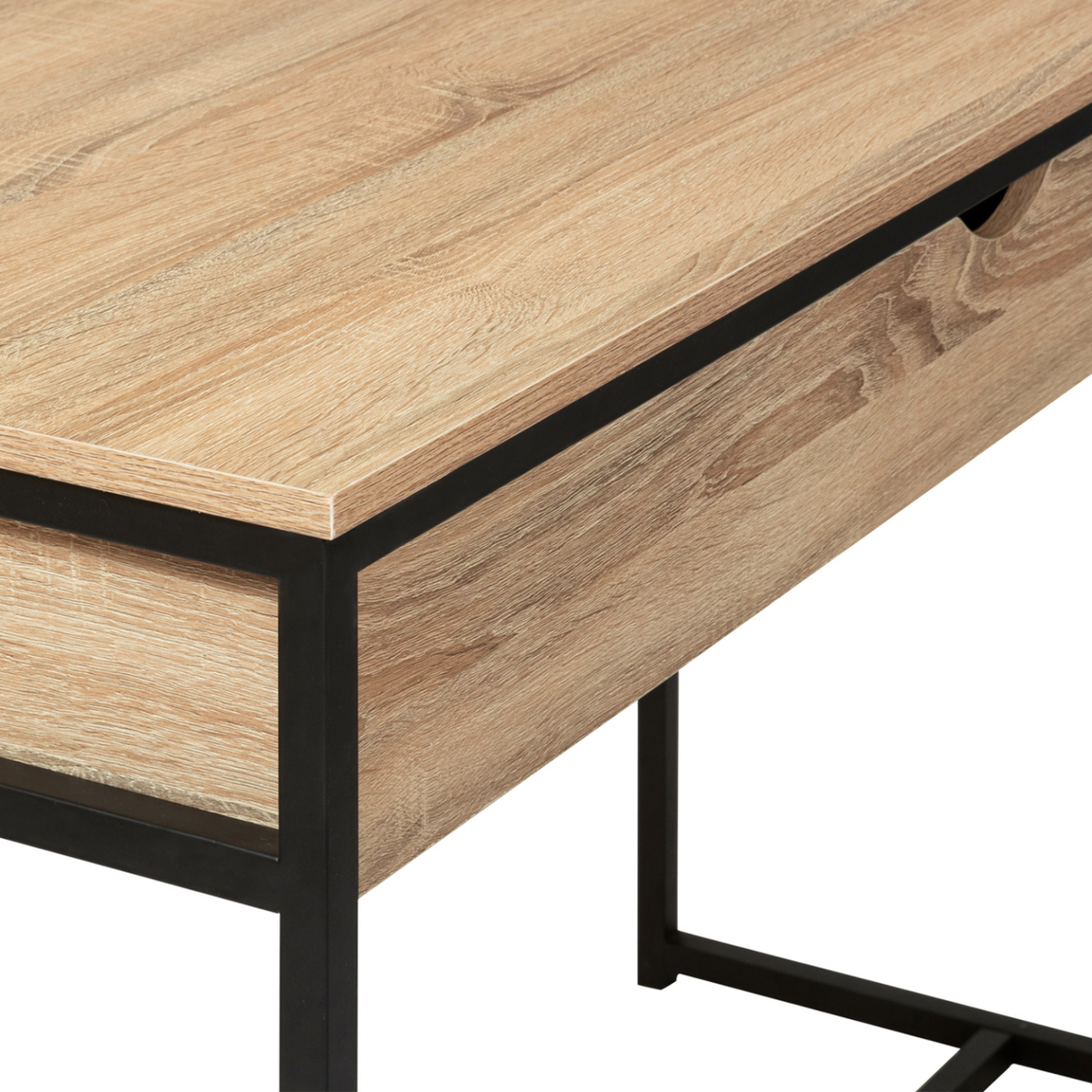 ID MARKET Bureau 1 tiroir DETROIT design industriel