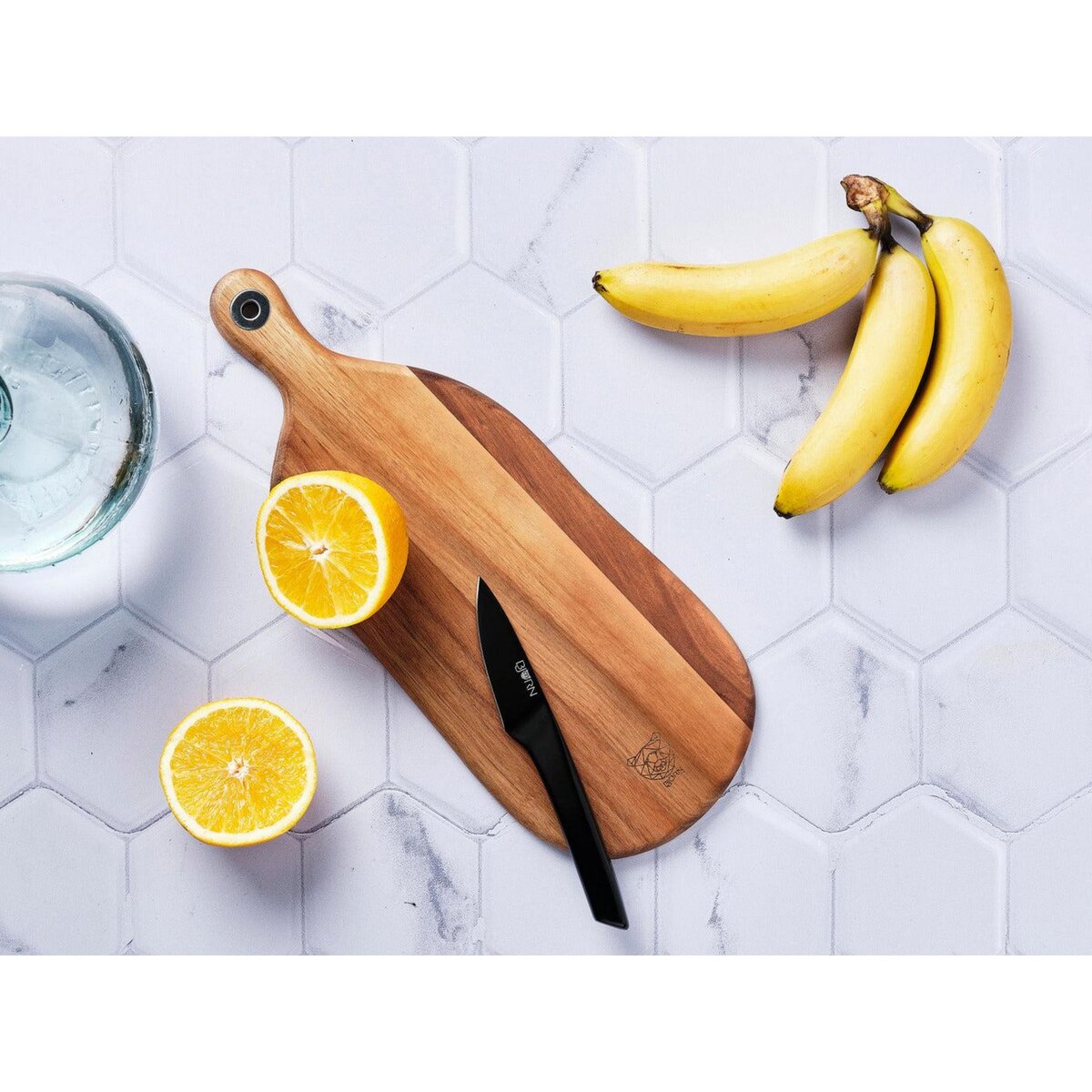 BJORN Planche à découper en bois d'acacia FREJA - 41 x 16cm