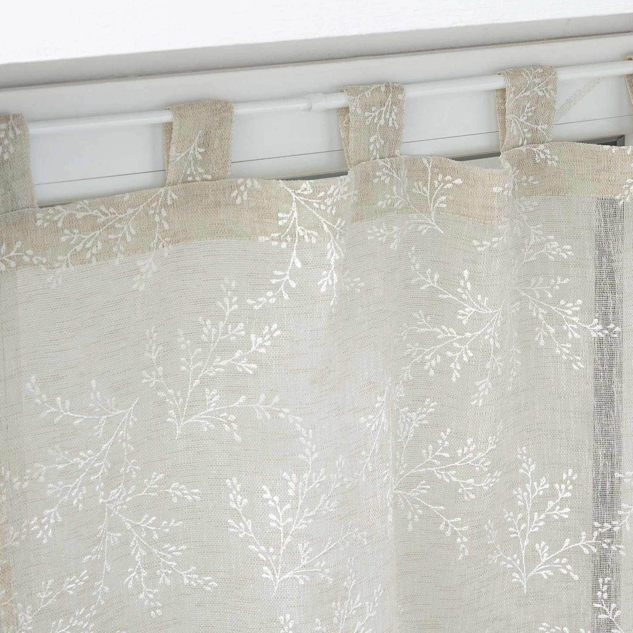Voir la diapositive 2 : Douceur d'Intérieur Paire de voilages  karla  60x160cm taupe