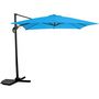 Voir la diapositive 1 : Habitat et Jardin Parasol jardin déporté  Soleil  - 2.5 x 2.5 m - Bleu