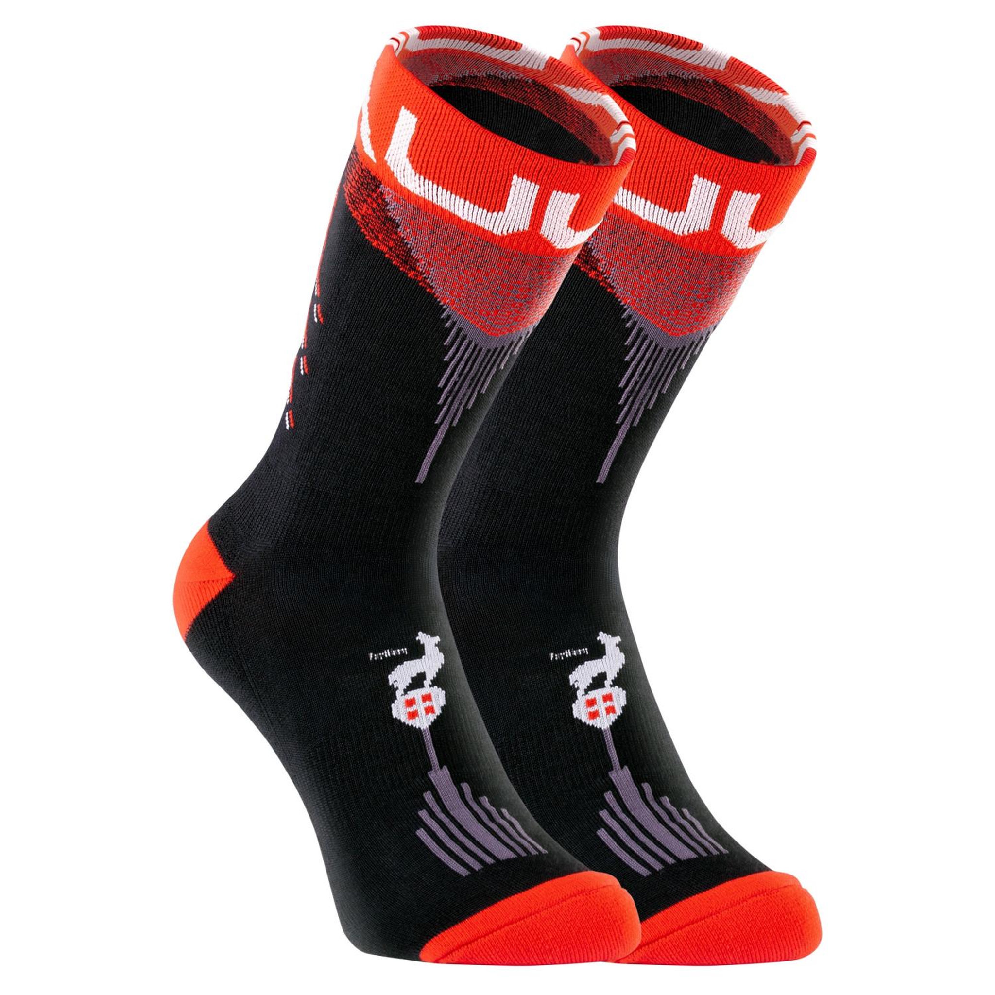 AULP Chaussettes Rando AULP Technique Black. Coloris disponibles : Noir