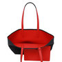 Voir la diapositive 3 : Lacoste Sac Cabas Réversible Marine/Rouge Femme Lacoste Anna