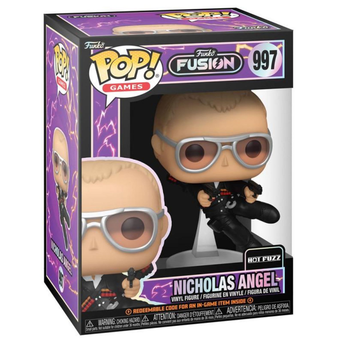 Funko Figurine Funko Pop Games Funko Fusion Nicholas Angel