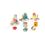 Juratoys-Janod Jeux d eveil en bois - Train pure