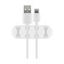 Voir la diapositive 5 : GOOBAY Serre-câble Cable Guide (4) Blanc x2