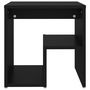 Voir la diapositive 4 : VIDAXL Tables de chevet 2 pcs noir 40x30x40 cm bois d'ingenierie
