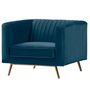 Voir la diapositive 6 : Rendez vous déco Fauteuil en velours vert foncé - Gatsby