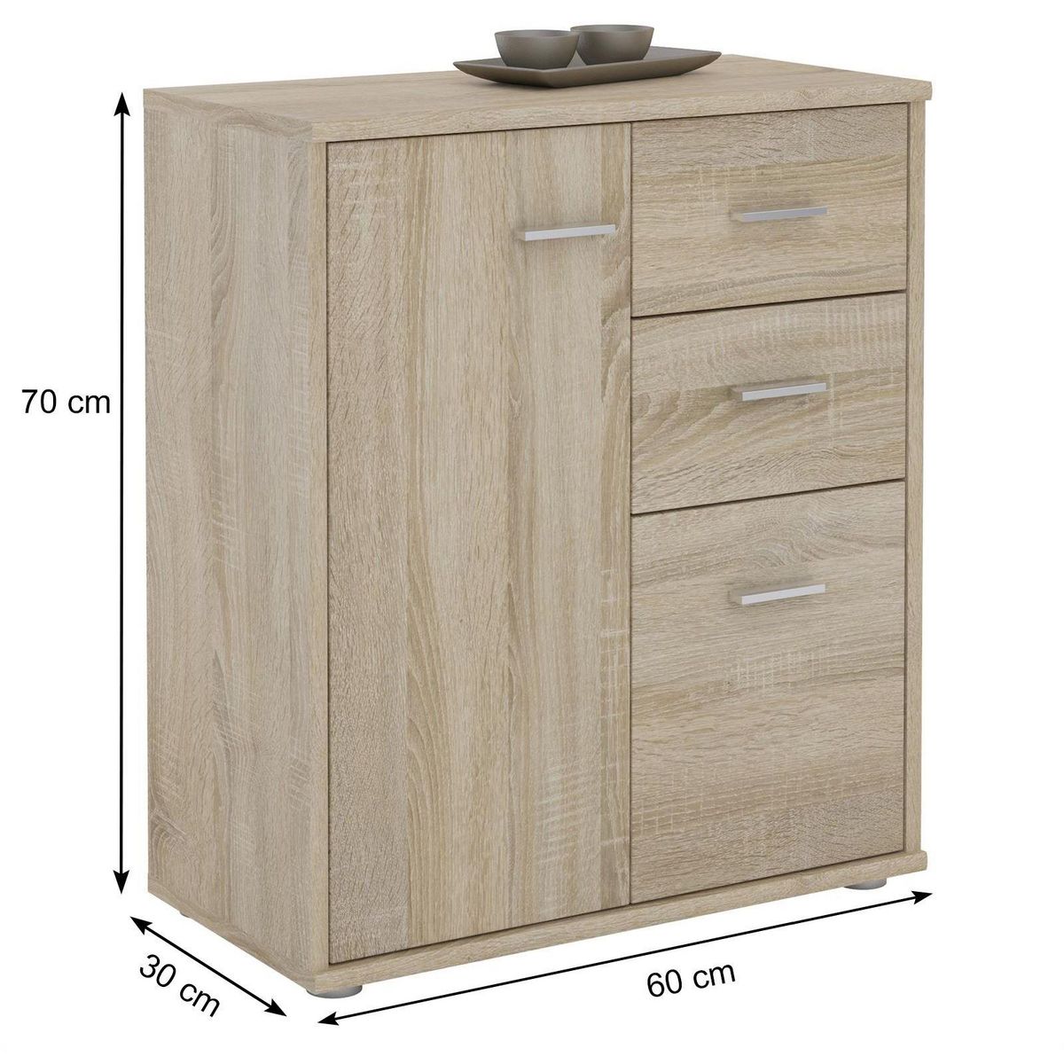 IDIMEX Buffet REMY, en mélaminé