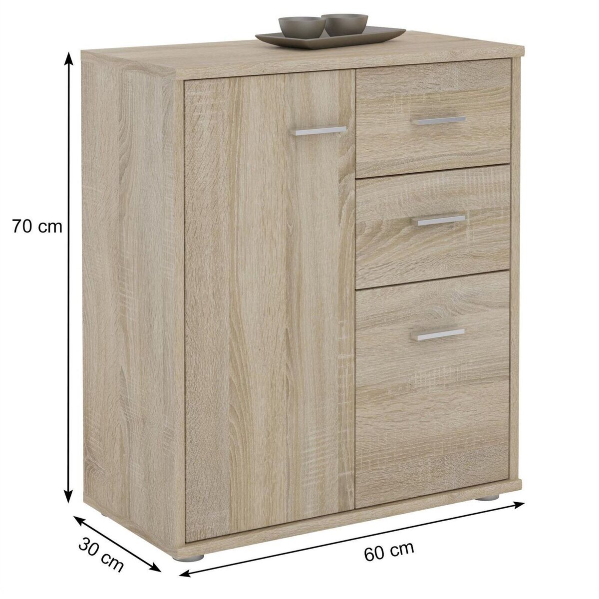 IDIMEX Buffet REMY, en mélaminé