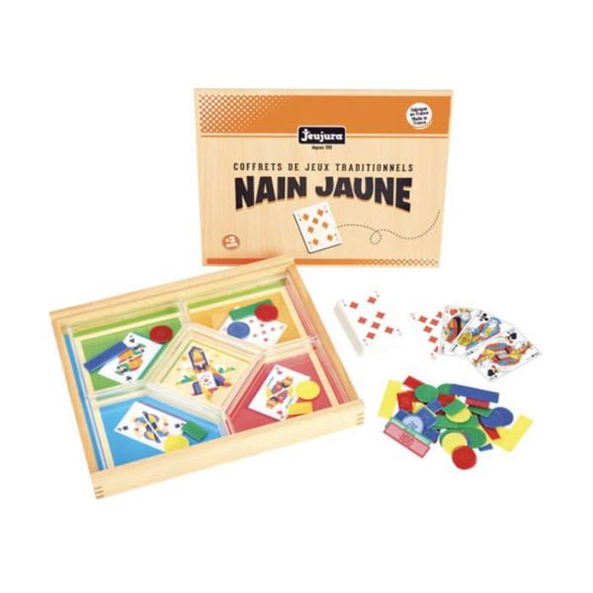 Voir la diapositive 2 : JeuJura Jeux Societe - Jeujura- Jeu Du Nain Jaune 8134