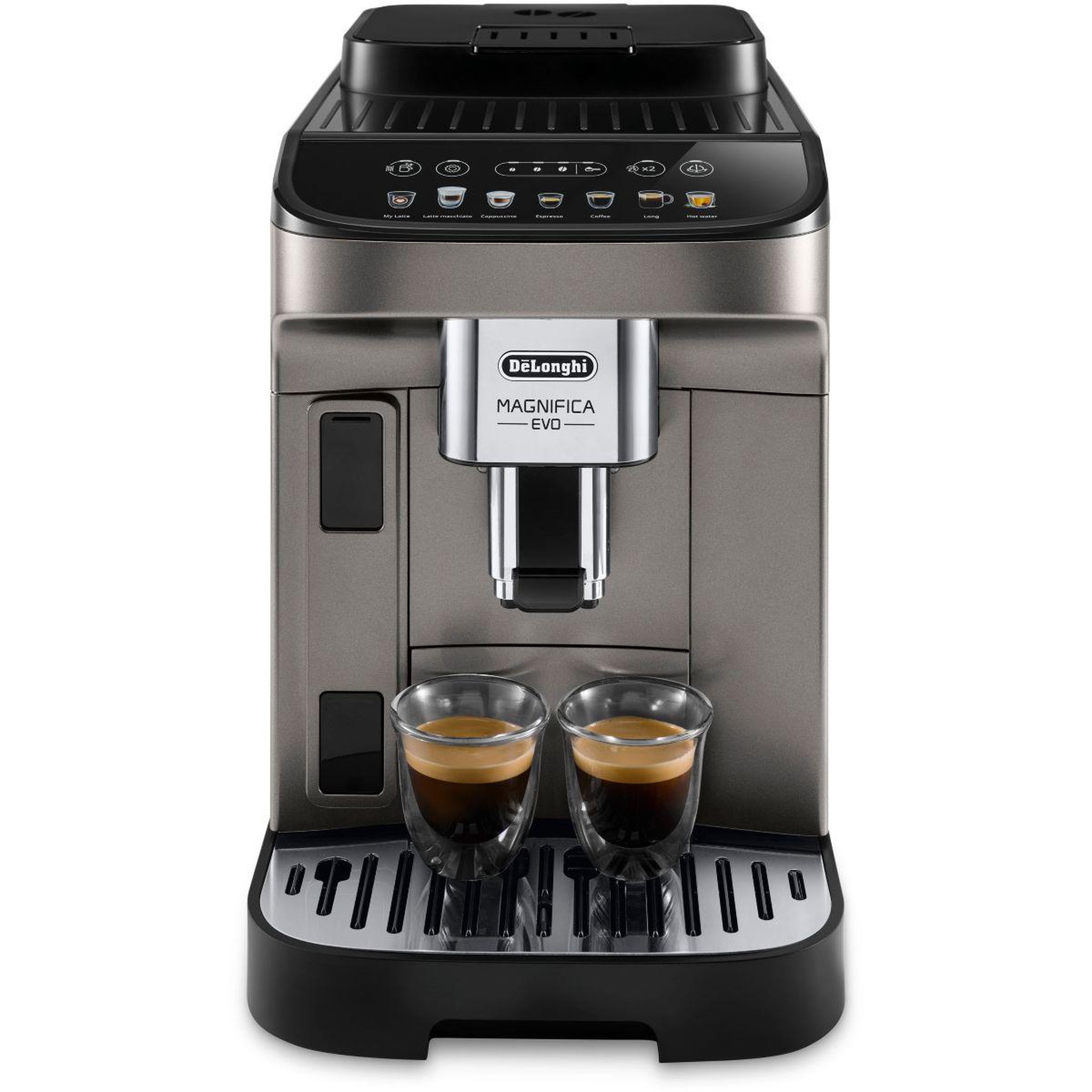 Voir la diapositive 3 : DELONGHI Expresso broyeur magnifica evo feb2981.tb titanium