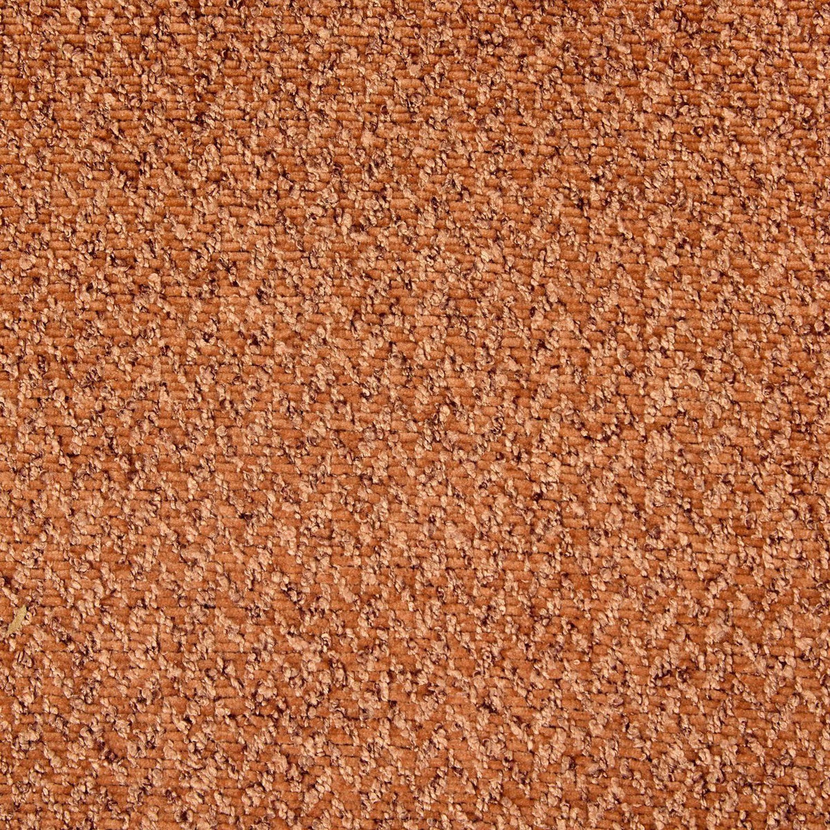 ATMOSPHERA Lot de 2 chaises en tissu chenille et pieds métal ALBA