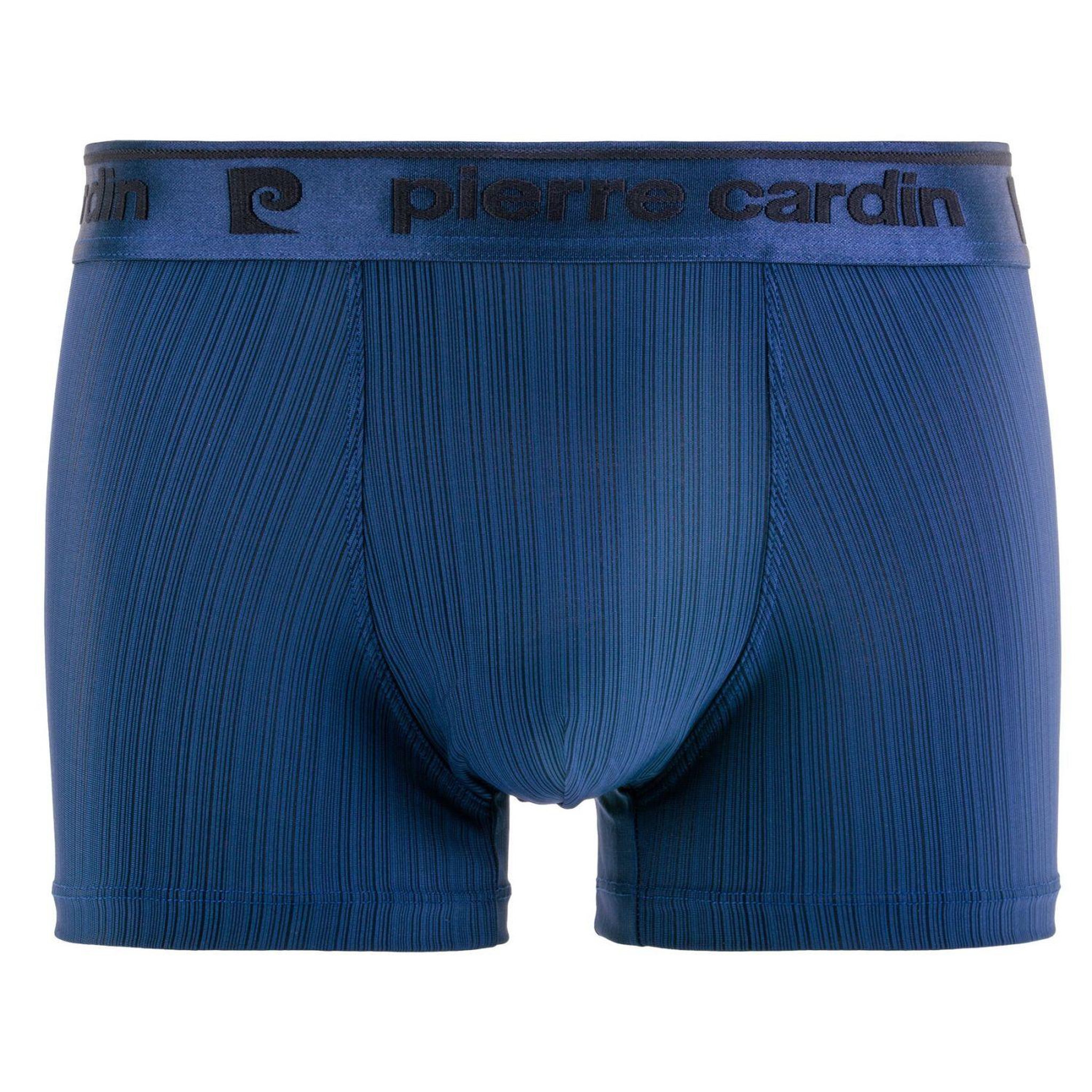 Voir la diapositive 3 : PIERRE CARDIN Lot de 4 boxers homme en microfibre Antonio