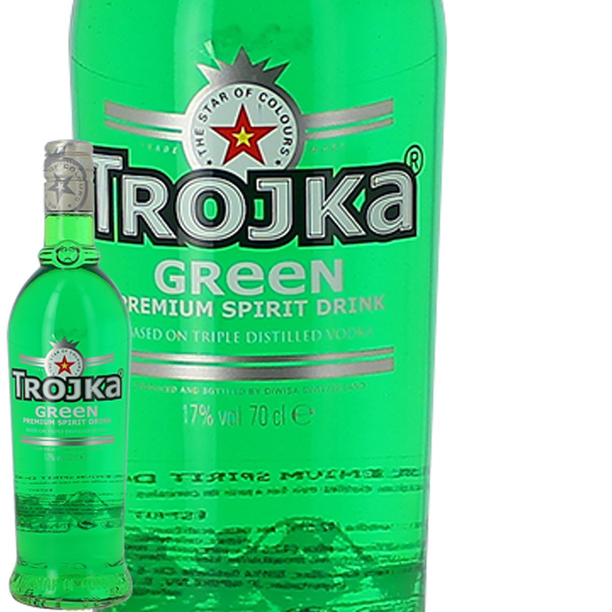 Vodka Trojka Green 17%