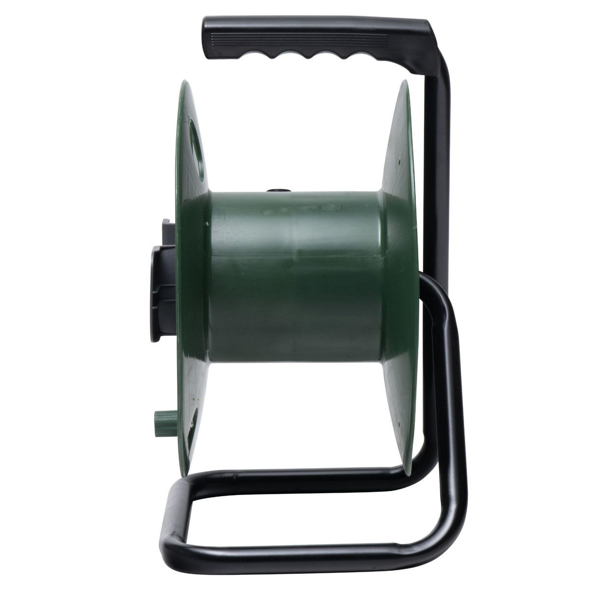 Electraline Enrouleur de cable vide socle métal