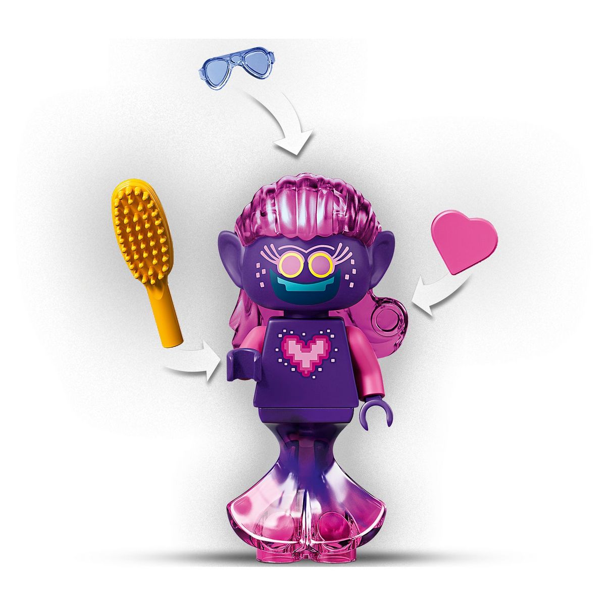 LEGO Trolls 41250 - La Soirée Dansante de Techno Island