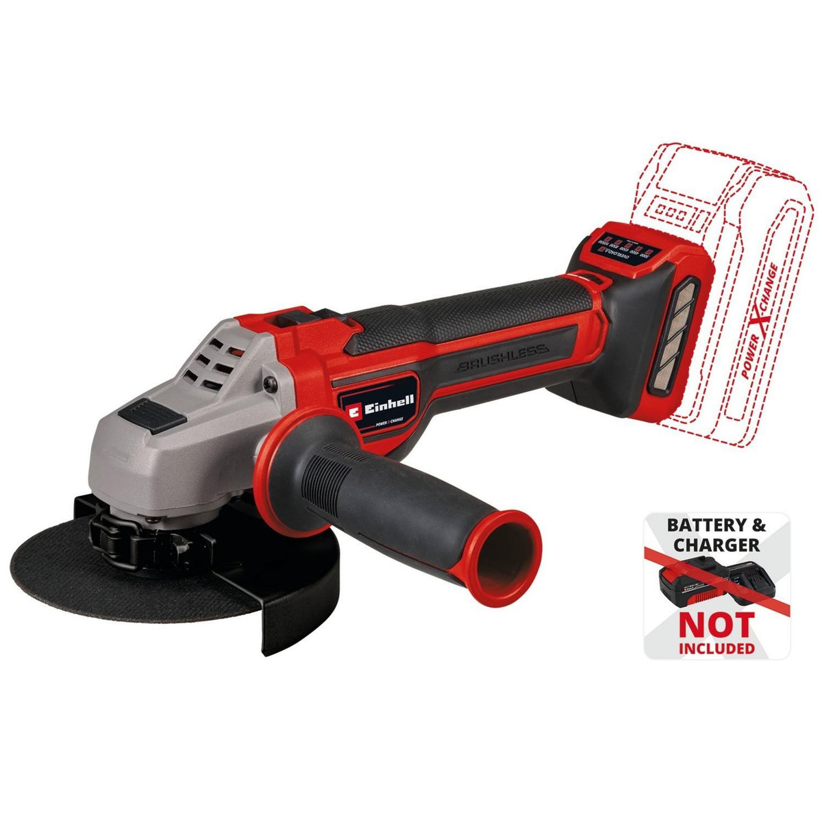 Einhell Meuleuse d'angle sans fil AXXIO 18/125 CE Q