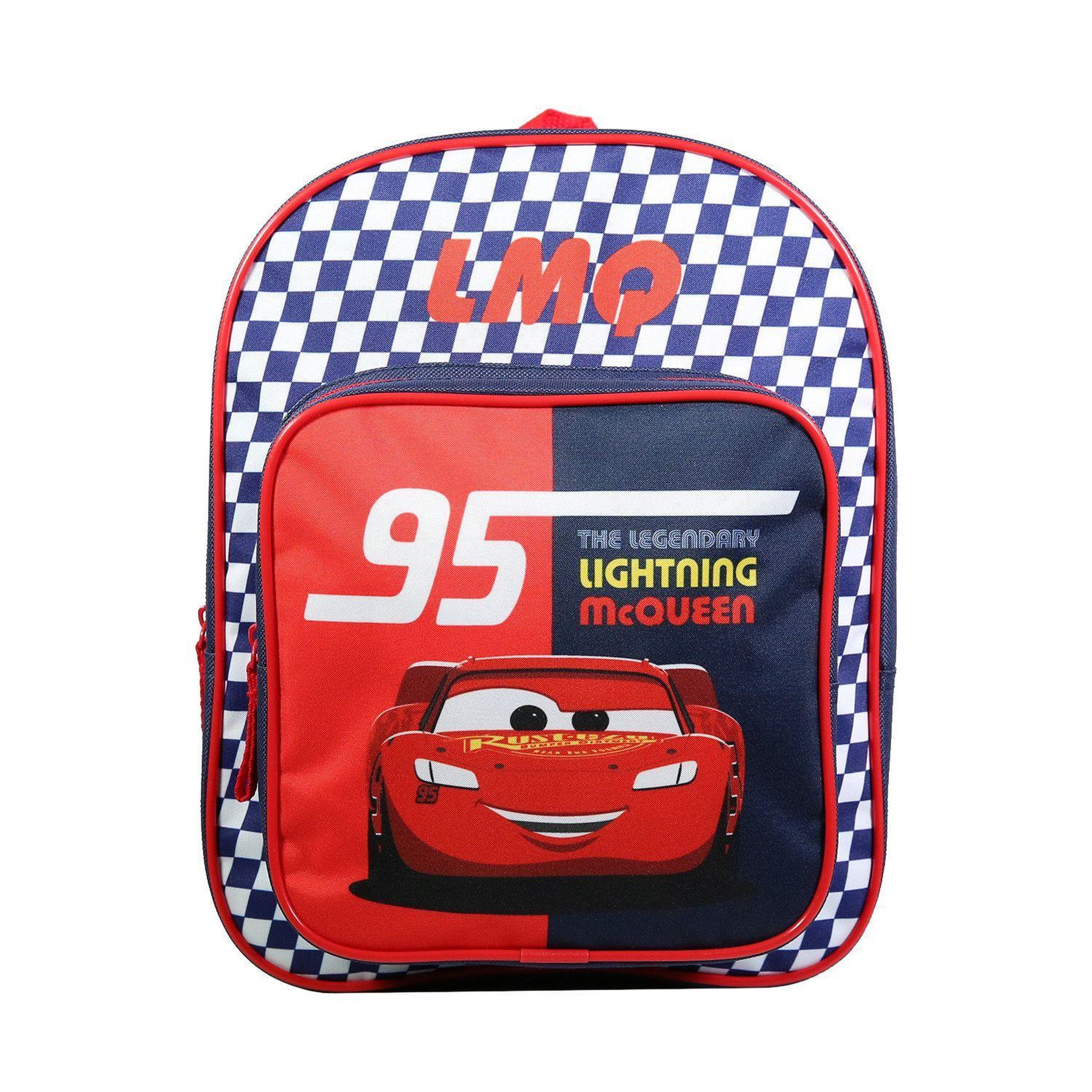 Bagtrotter BAGTROTTER Sac à dos 31 cm avec poche maternelle  Cars Rouge et bleu
