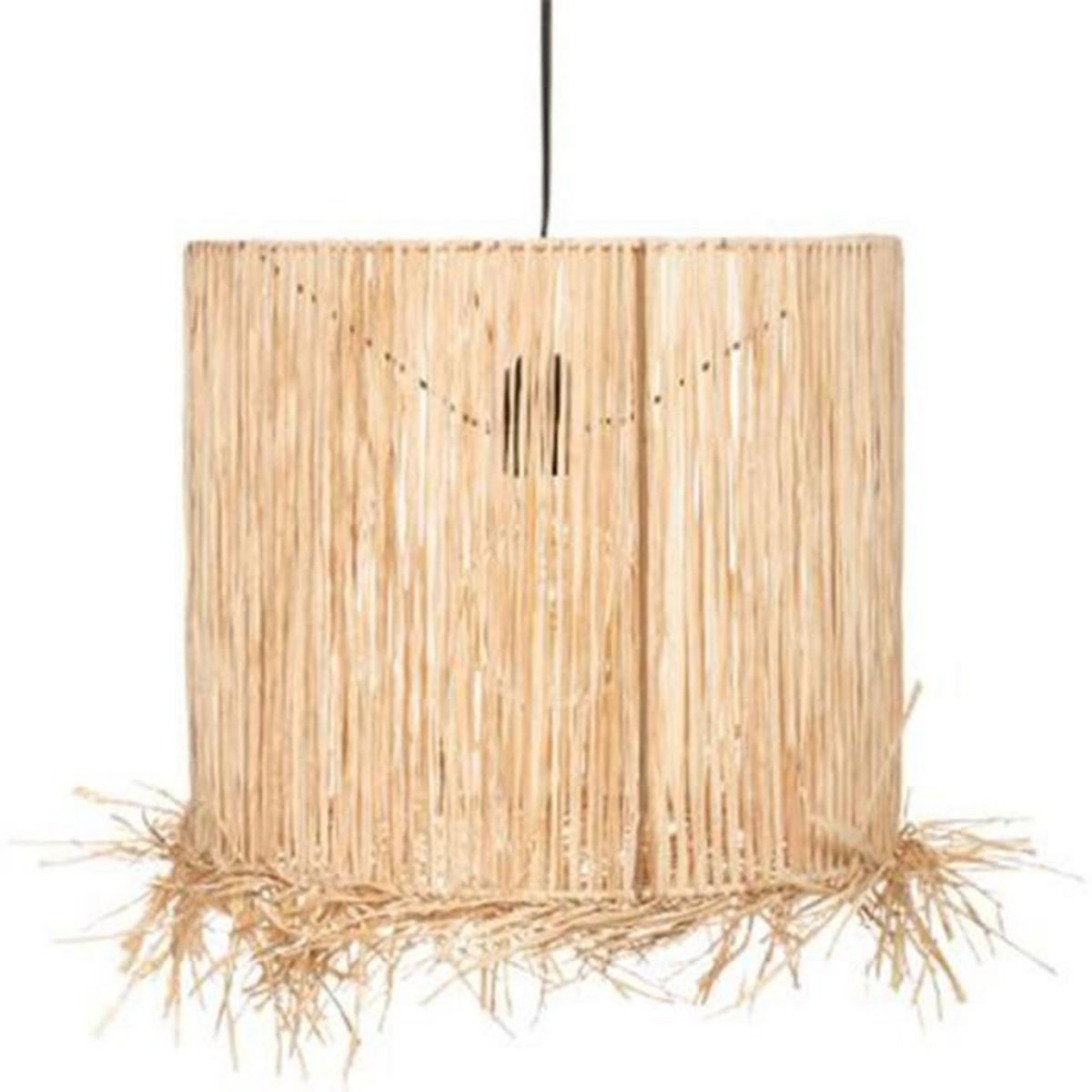 ATMOSPHERA Lampe Suspension Raphia  Hacienda  43cm Naturel