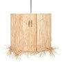 Voir la diapositive 1 : ATMOSPHERA Lampe Suspension Raphia  Hacienda  43cm Naturel