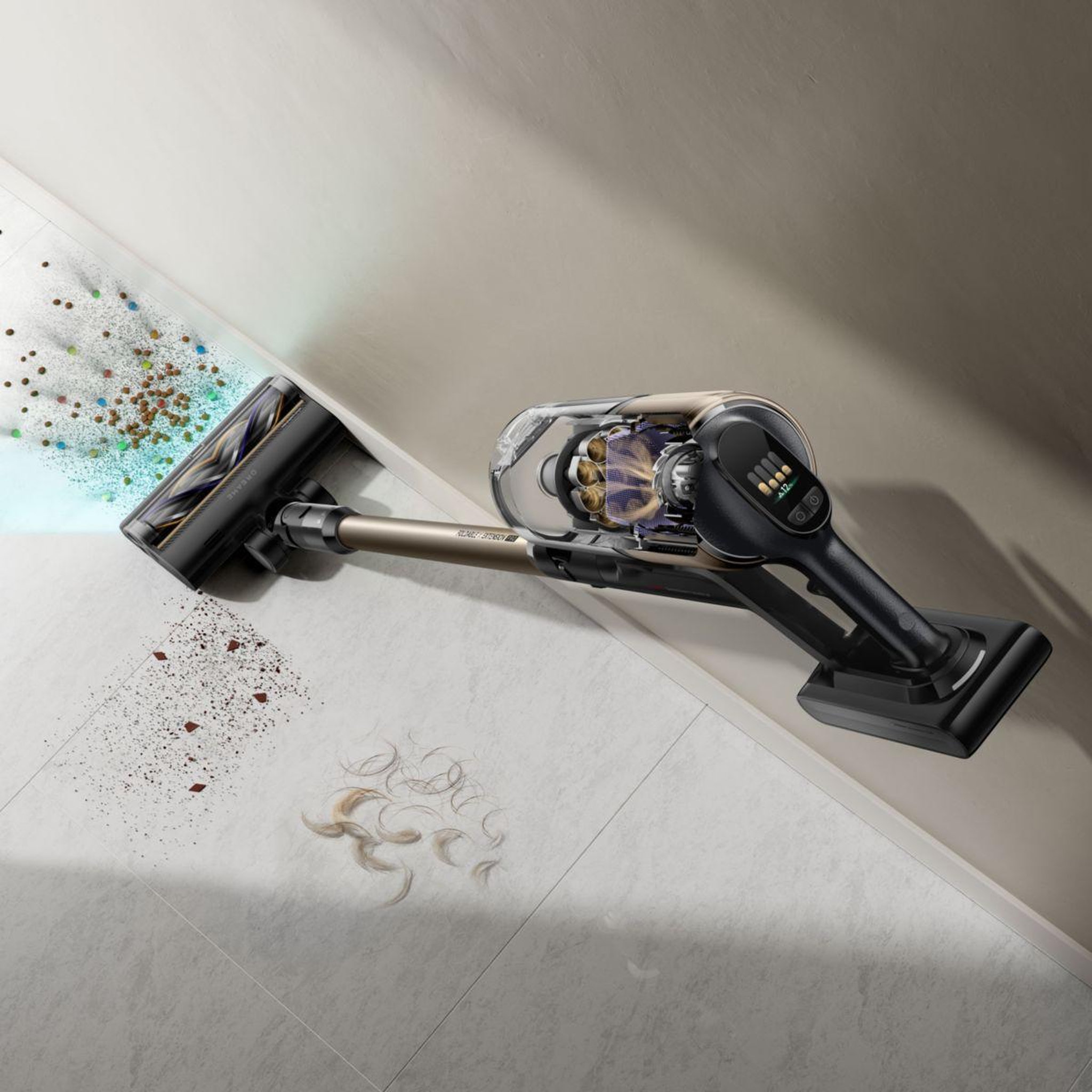 Voir la diapositive 3 : DREAME Aspirateur balai z30 pro aqua