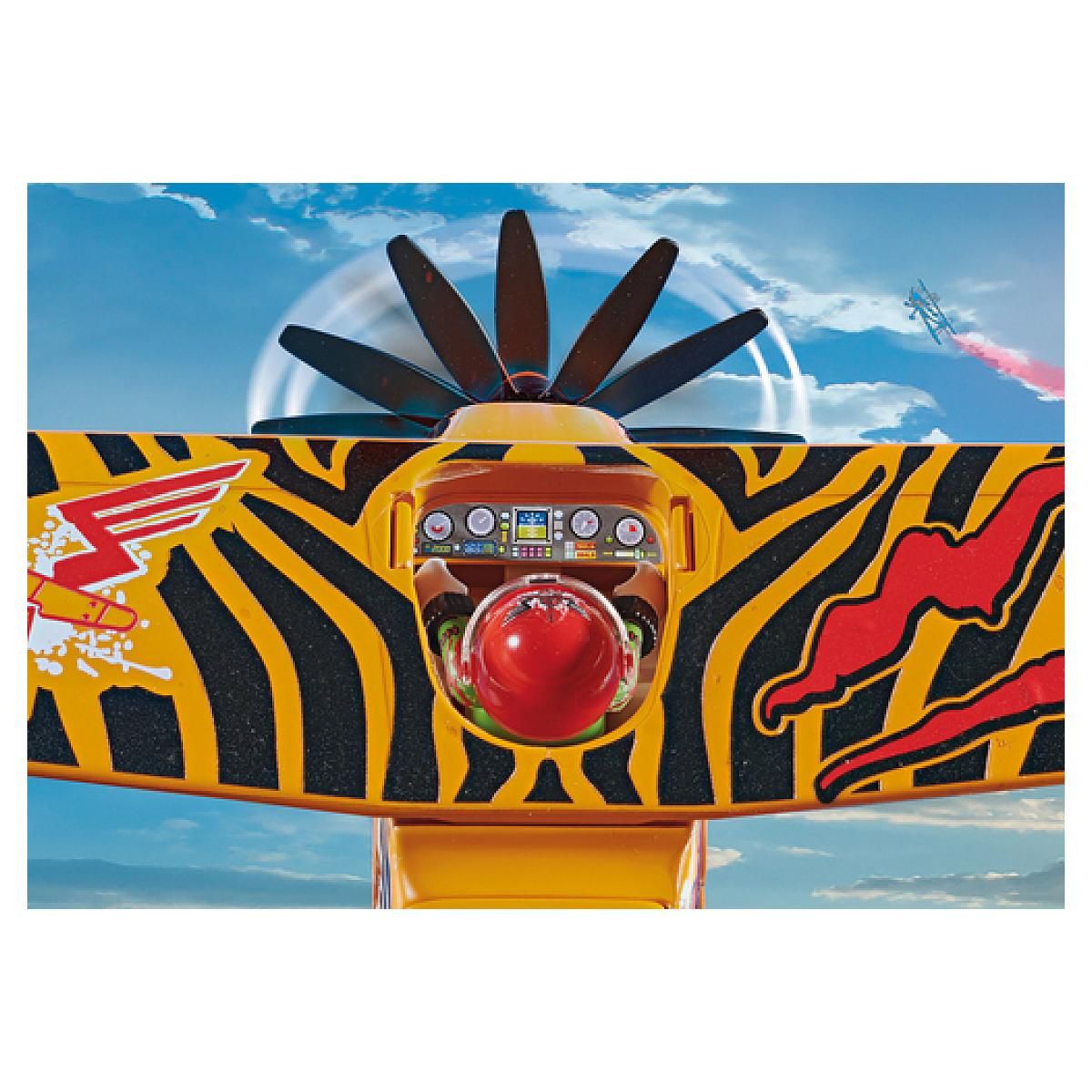 PLAYMOBIL 70902  Stuntshow avion a helice tigre