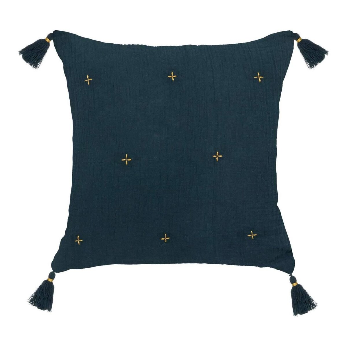 ATMOSPHERA Coussin de chaise brodé rectangulaire Starke