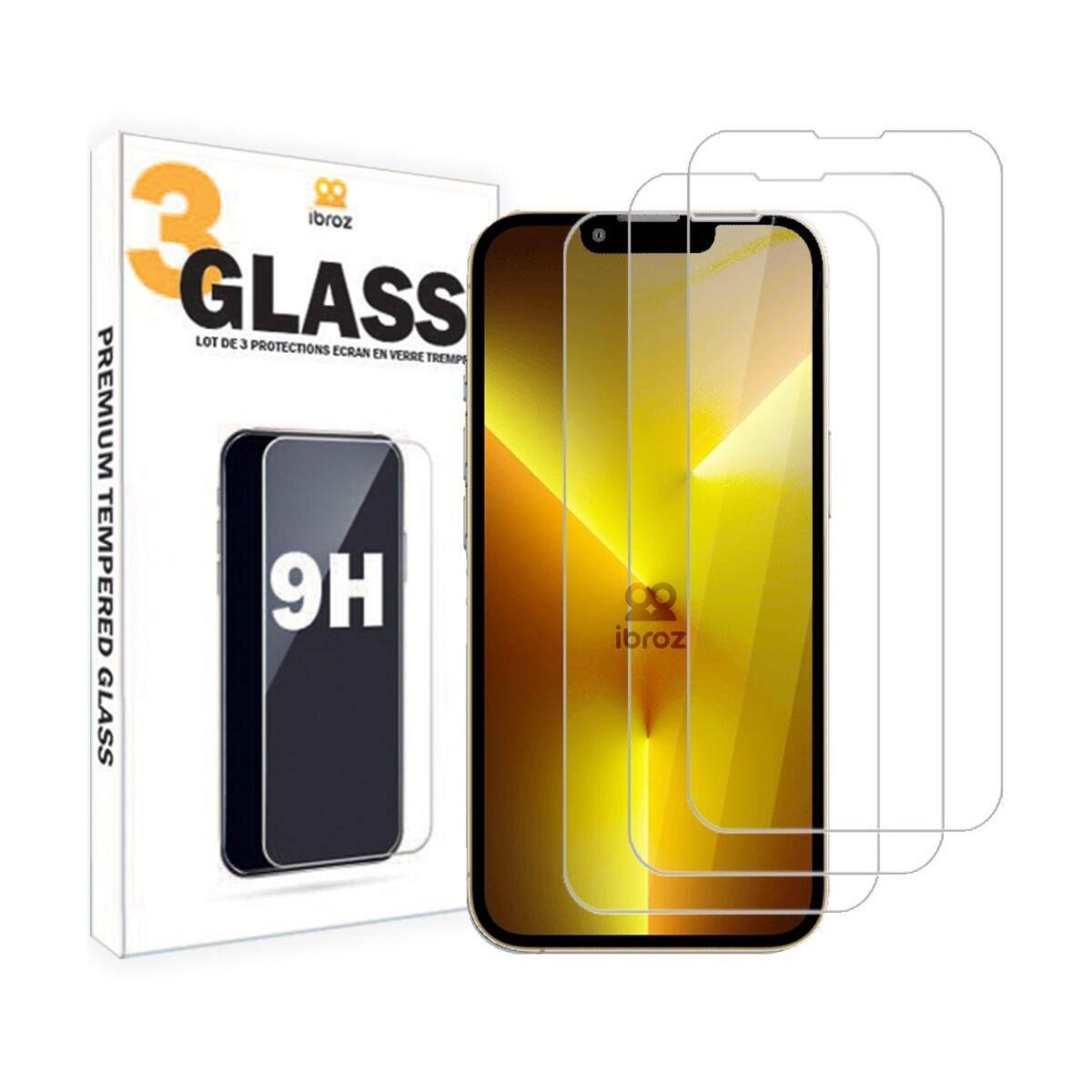 Sans Marque Glass protecteur d'écran pour Compatible avec Iphone 14 Pro Max  à prix pas cher